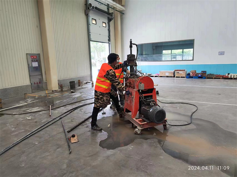 望谟厂房地面下沉塌陷注浆加固施工